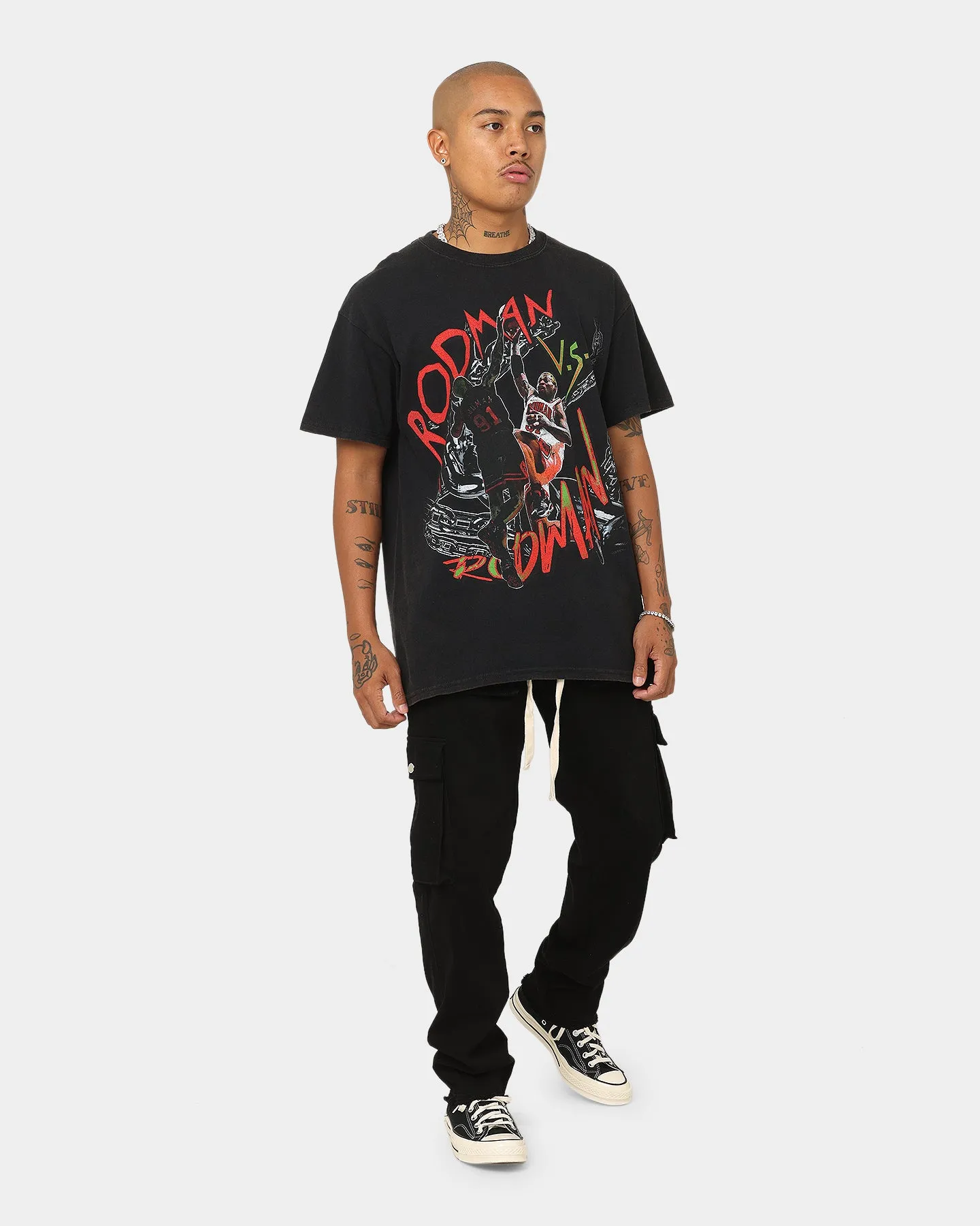 Formal Occasion Rodman Brand Rodman V Rodman Vintage T-Shirt Black Wash