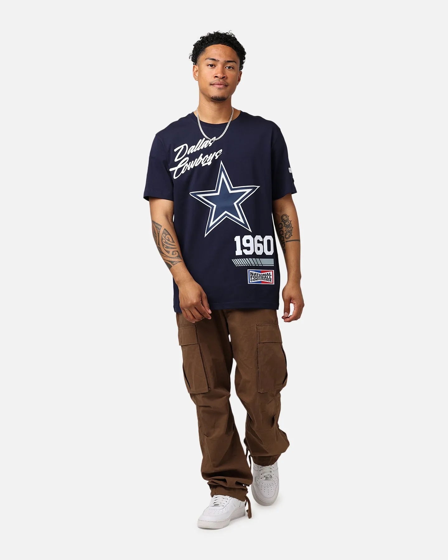 High Durability Weave Classic Vibes Pro Standard Dallas Cowboys Fast Lane SJ T-Shirt Midnight Navy