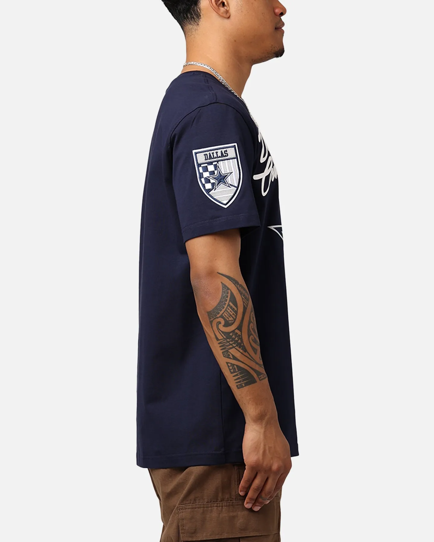MultipurposeCuffs Pro Standard Dallas Cowboys Fast Lane SJ T-Shirt Midnight Navy