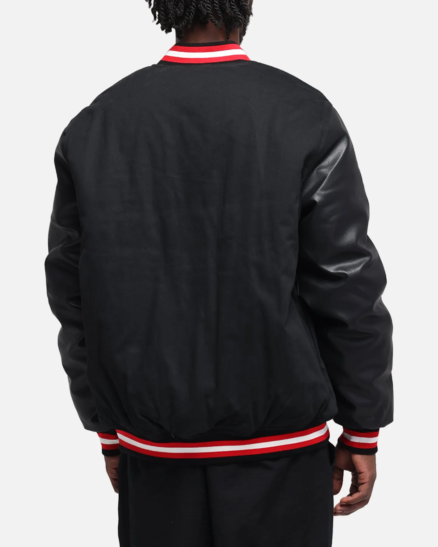 Carre MVP Varsity Jacket Black/Red Weatherproof Seams
