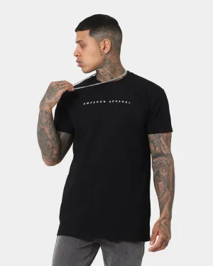 Seasonal Layer Lightweight Design Emperor Apparel Capitano Hustle T-Shirt Black