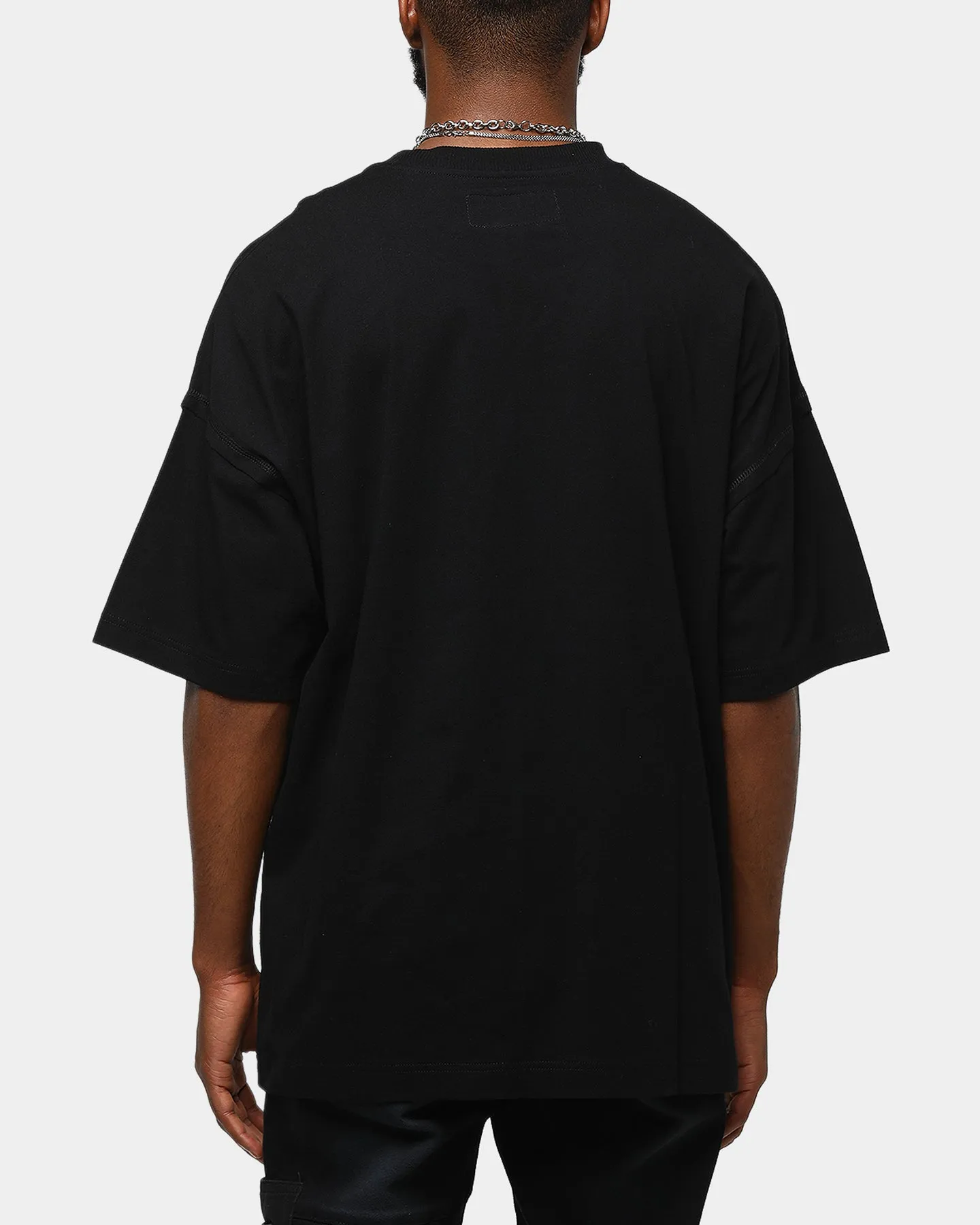 ENES Pallet Tee Black Contrast Inner Binding