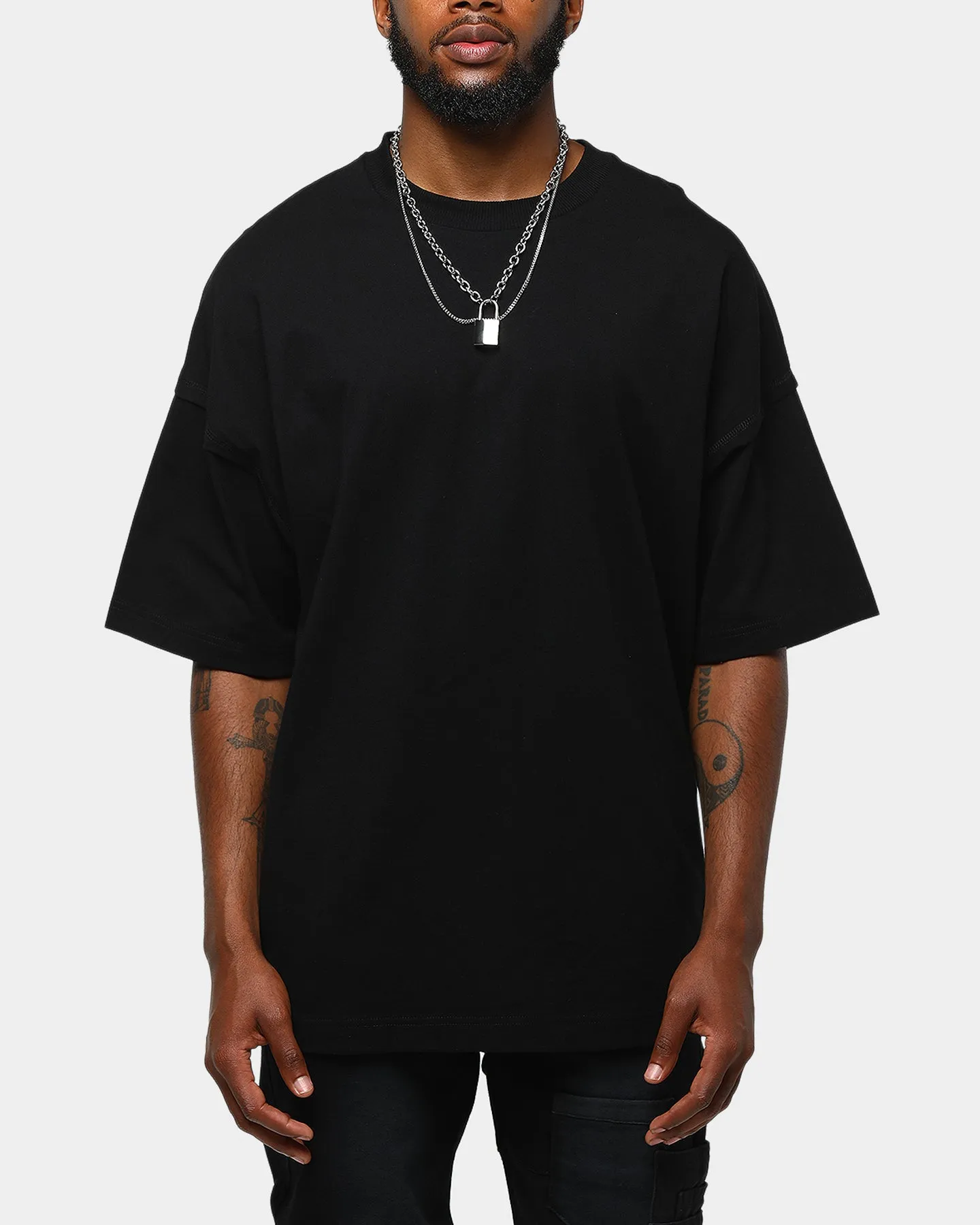 Moisture Wicking Technology Popular ENES Pallet Tee Black