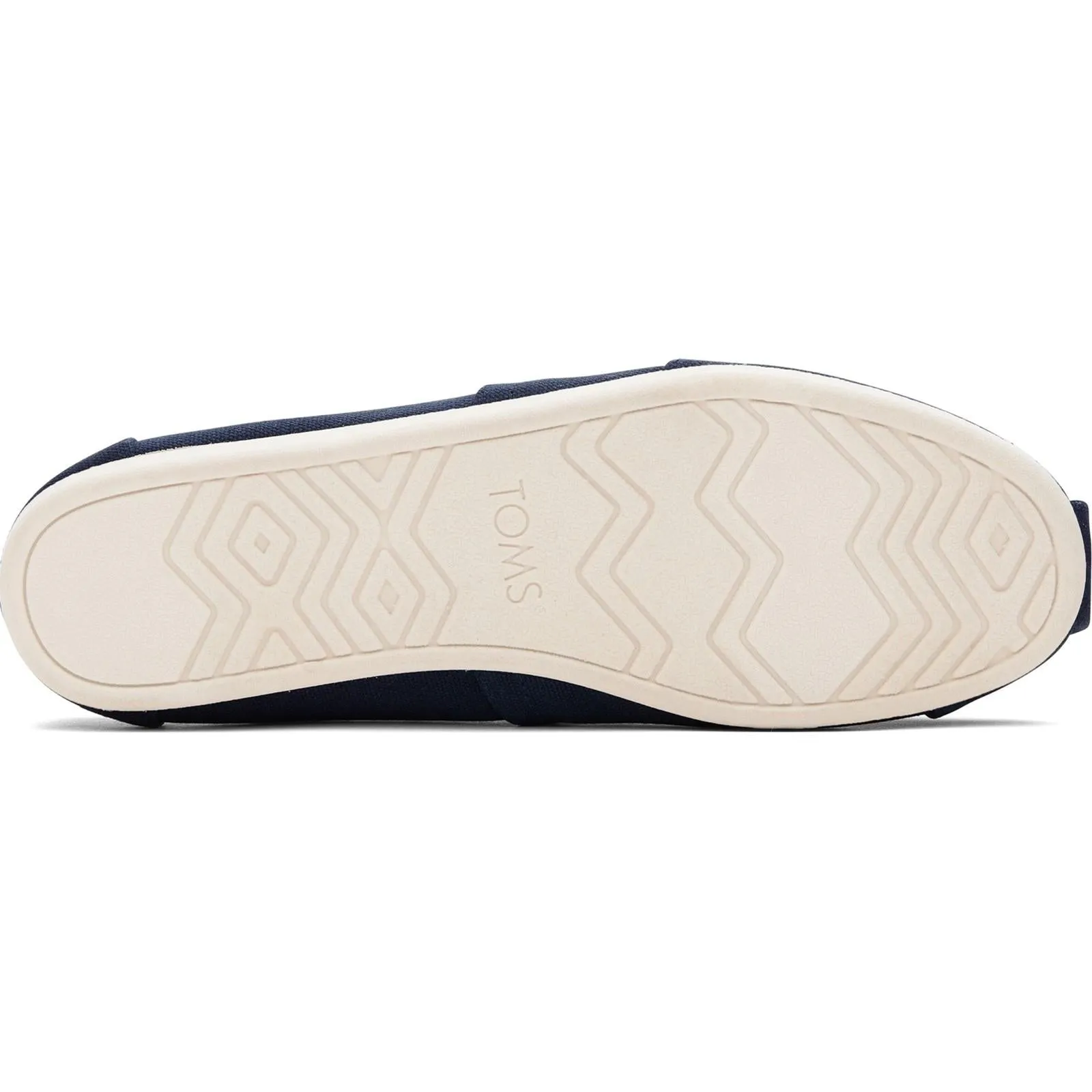 TOMS Mens Alpargata Shoes Navy Compression Molding Show Stage