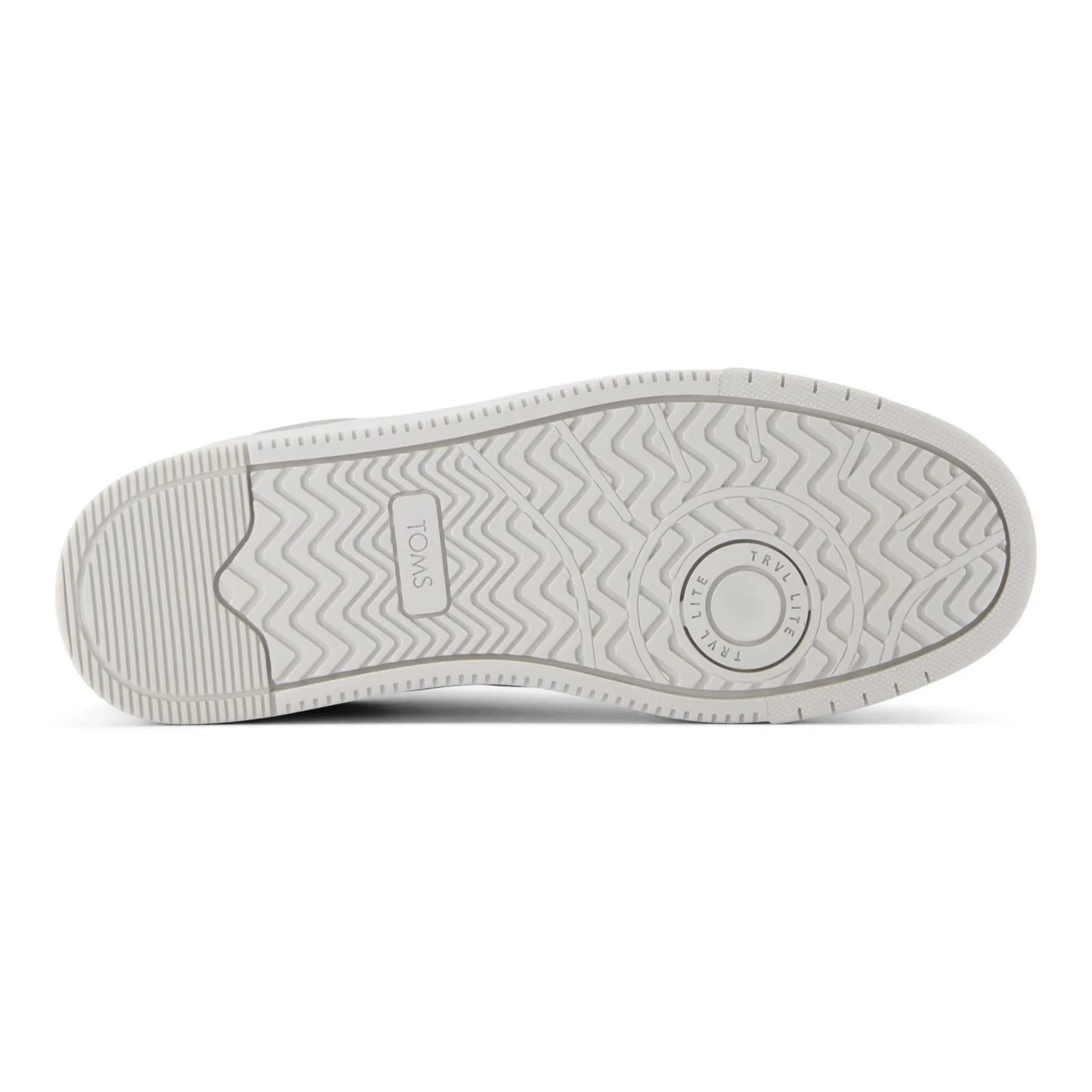 Comfort Stand Stone Grip TOMS Mens TRVL LITE 2.0 Low Trainer Light Grey