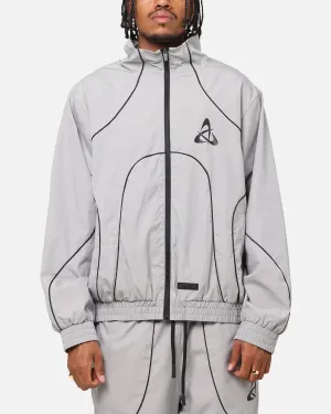 New Year's The Anti Order Stereo Nylon Track Jacket Grey
