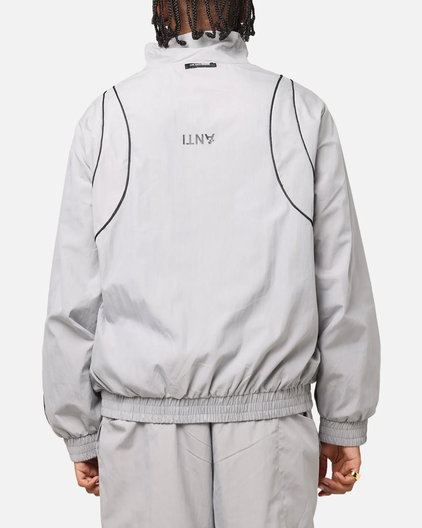 Light Function The Anti Order Stereo Nylon Track Jacket Grey